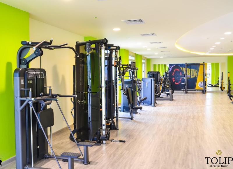 Tolip El Forsan Hotel Ismailia Exterior foto The gym at the hotel